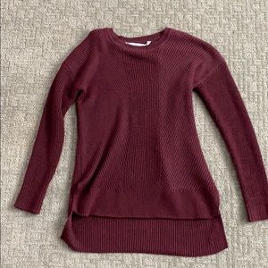 Athlete maroon sweater